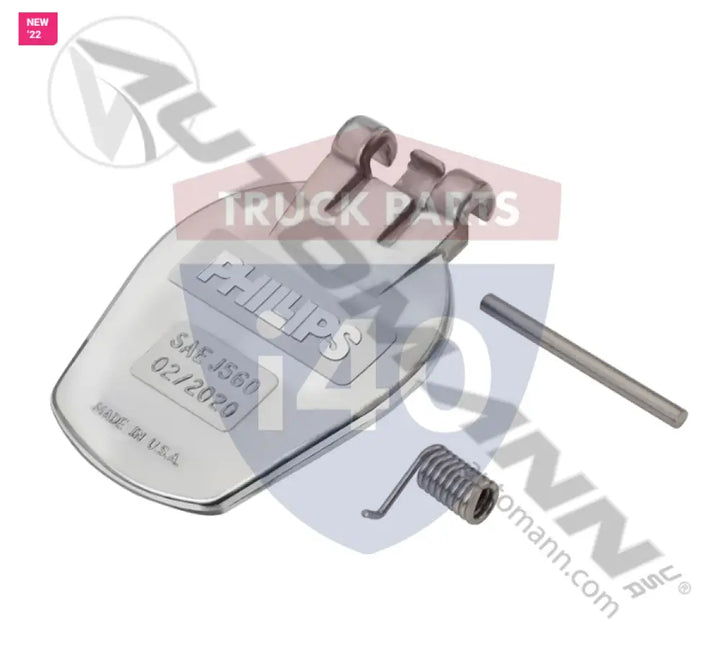 6707114 Socket Lid Replacement Kit Zinc Die-Cast For Tectran - 7-Way Sockets (J560)