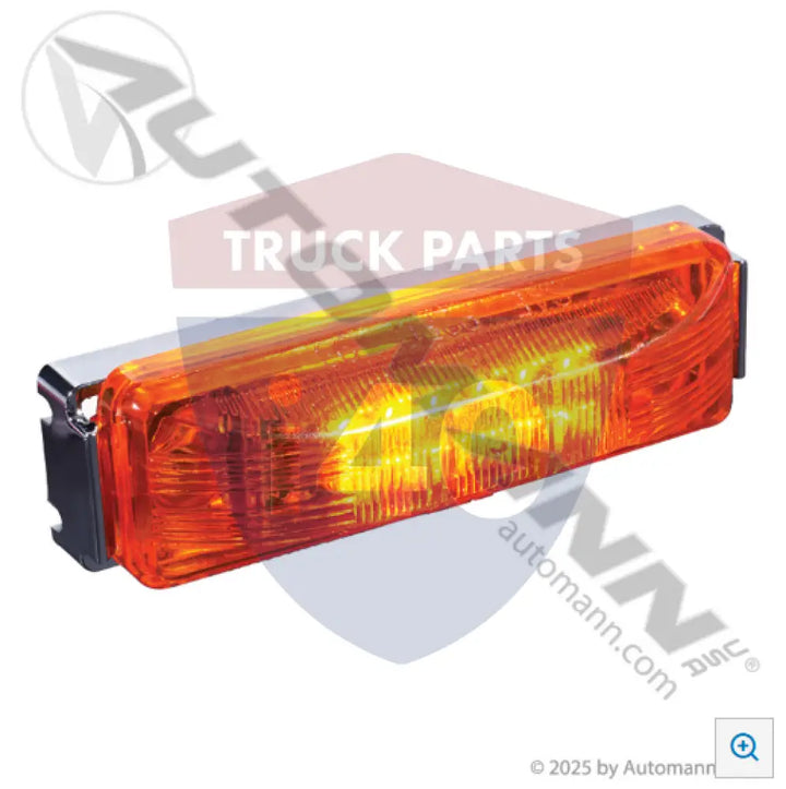 Automann 571.LD19A12-KC1 Marker Light Kit LED 1in 4in Amber - Marker Light Kit LED 1in X 4in Amber