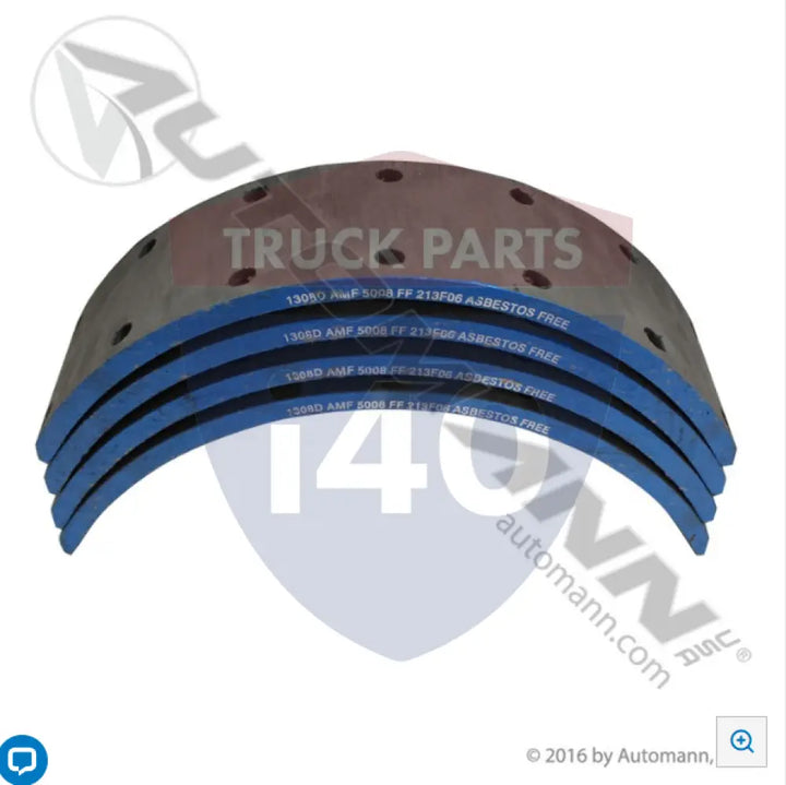 Automann 140.1308.50 Brake Lining - 20K Lb GAWR