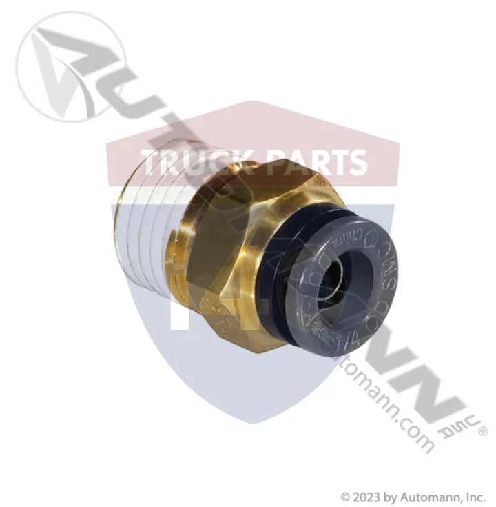 Phillips PHI12-93044 Male Connector PLC QWIK-FIT 1/4 1/4NPT - Male Connectors-Composite