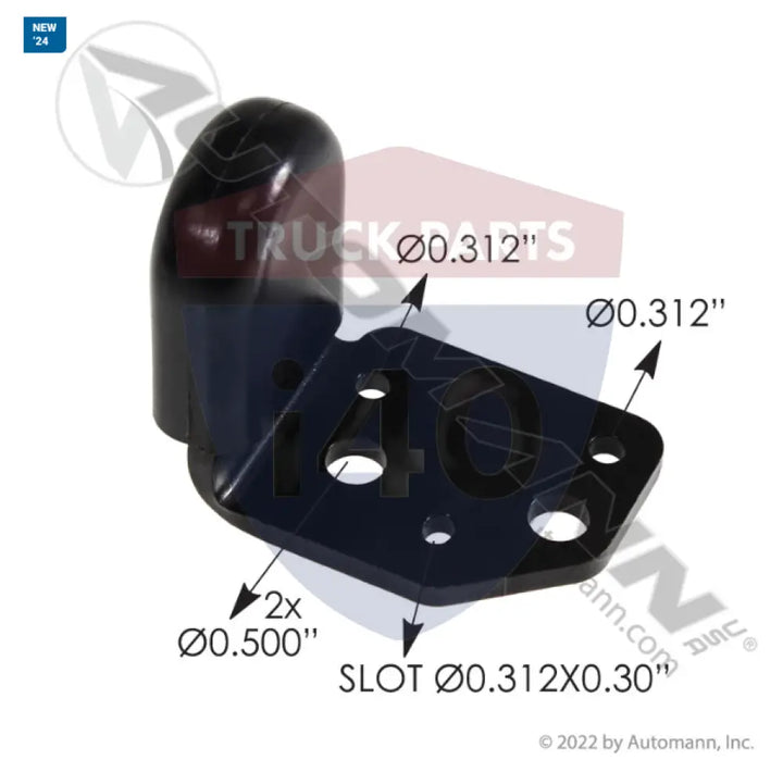 L85-1169 Hood Bracket LH For Kenworth - Hood Bracket LH Kenworth