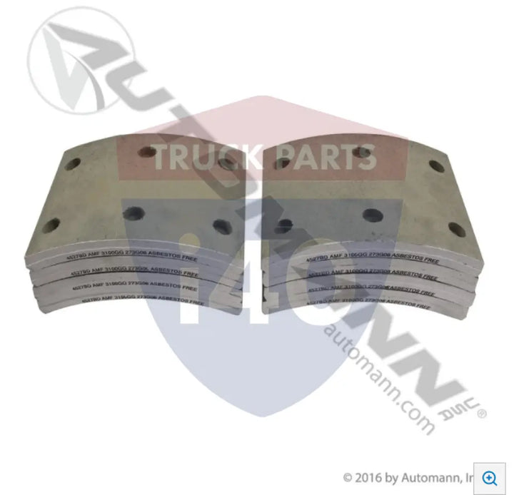 Automann 140.4527B.31 Brake Lining - 25K Lb GAWR