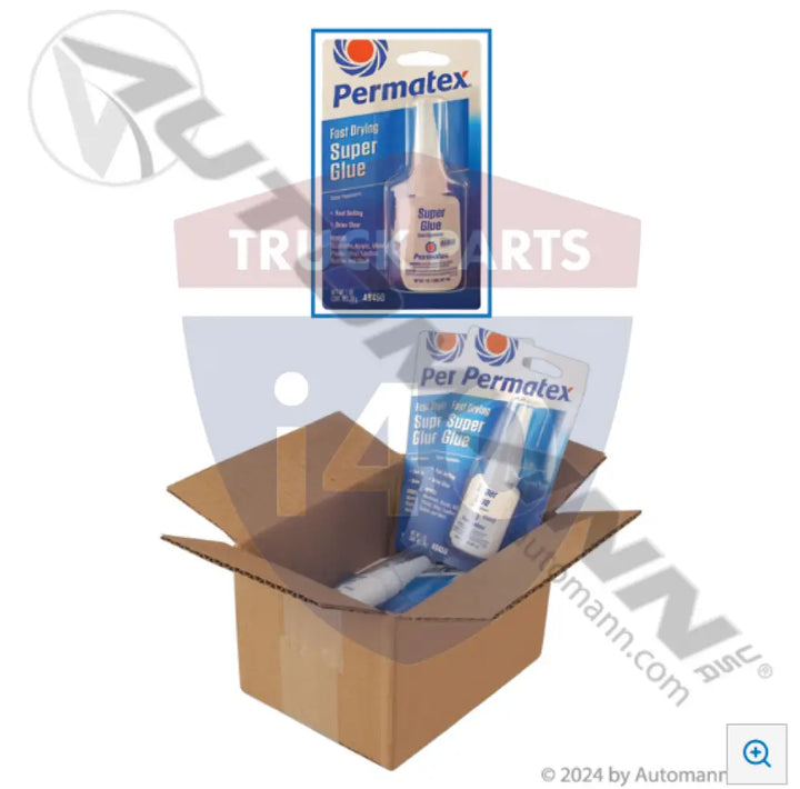 Permatex PRX49450CTN Super Glue 1 oz Bottle -6 - Adhesives