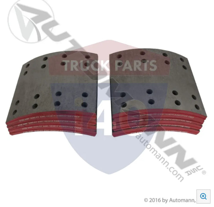 Automann 140.4708.30 Brake Lining - 23K Lb GAWR