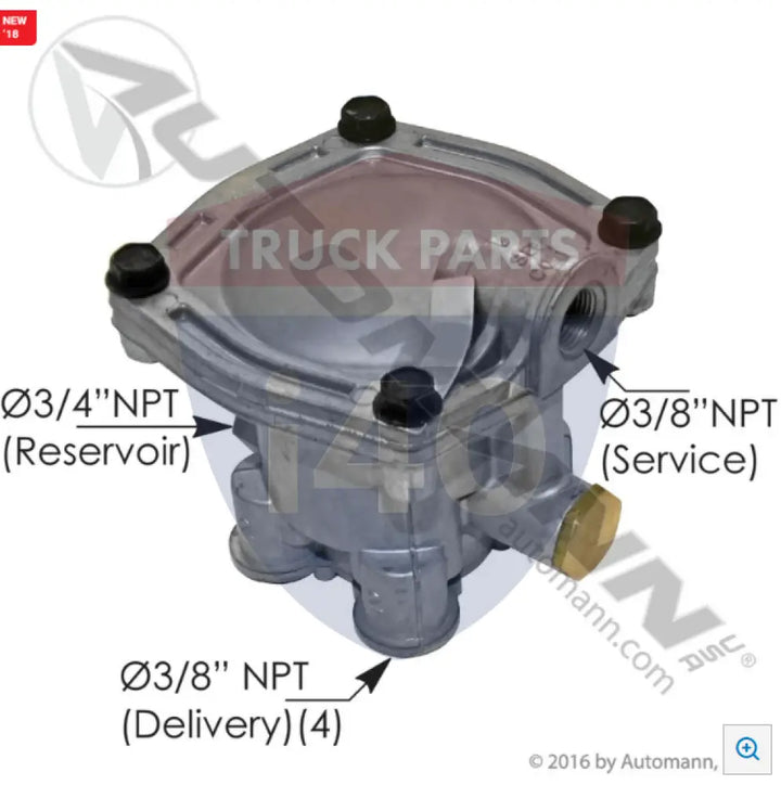 Automann 170.110600 Sealco Type Service Relay Valve - Relay Valves