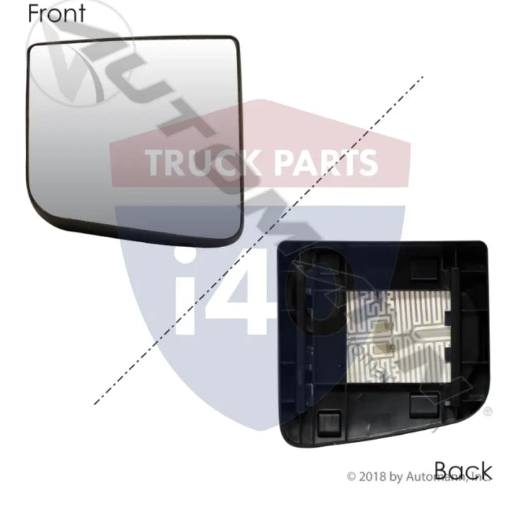 Automann 563.75021 Mirror Glass Convex Heated LH Peterbilt - Mirror Glass Convex Heated LH Peterbilt
