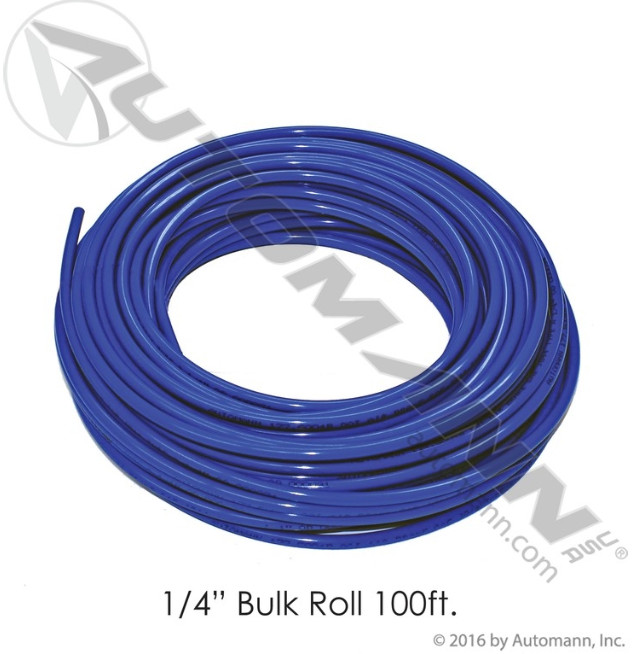 D1040402 Nylon Tubing 1/4in OD 100FT Blue For Haldex