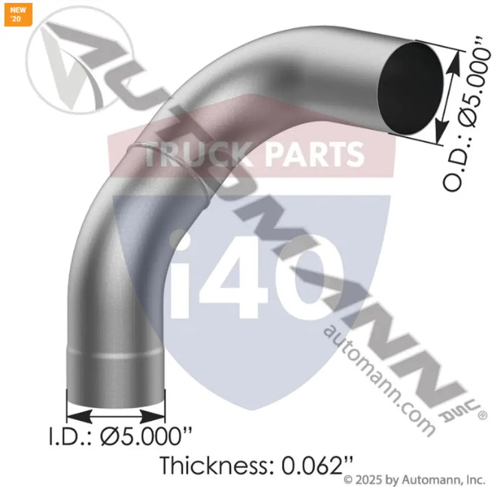 0419610000 Exhaust Elbow ALZ For Freightliner - Exhaust Elbow ALZ Freightliner