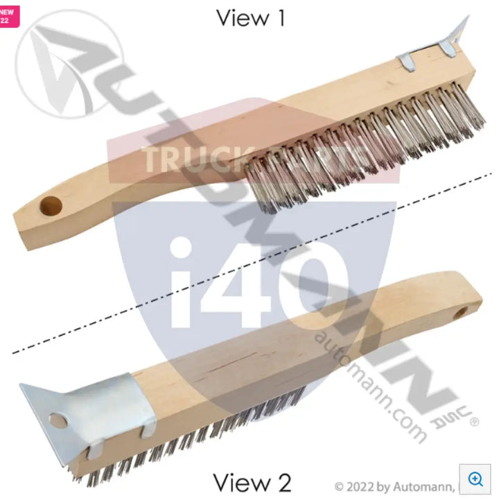 Automann 579.1139 Wire Brush - Cleaning