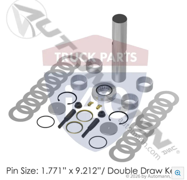 6073300119K King Pin Kit RH For Freightliner - King Pin Kit RH