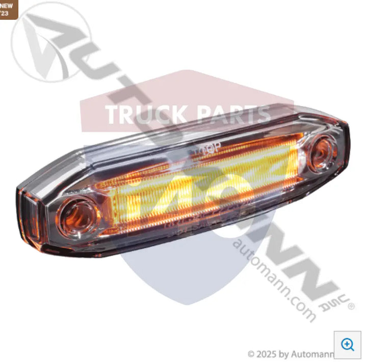 Automann 571.LD27AW12 Marker Light LED w/Ground Feature Amber - Marker Light LED w/Ground Feature Amber