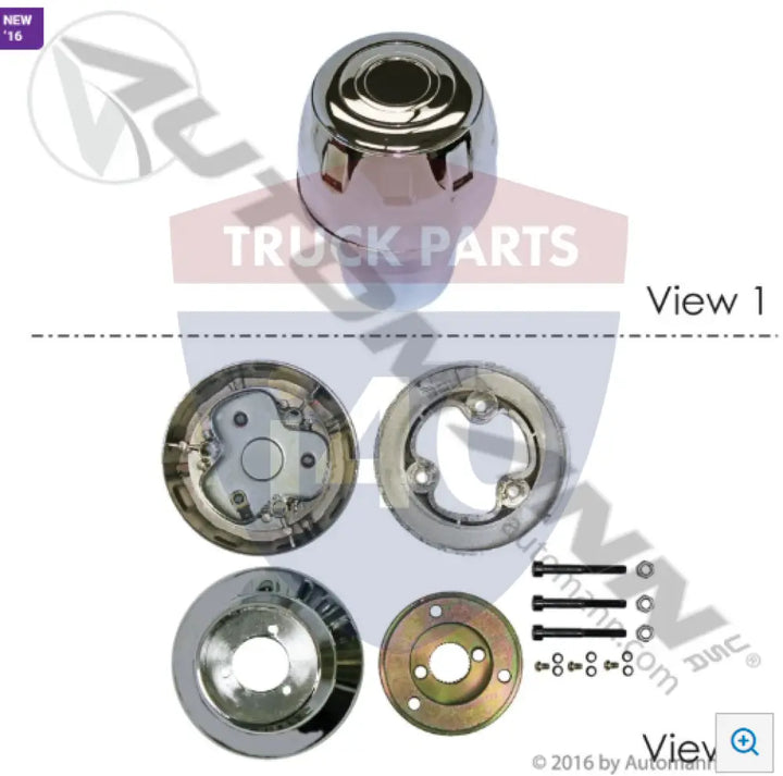 Automann 562.46002H Steering Wheel Hub Freightliner - Steering Wheel Hub Freightliner