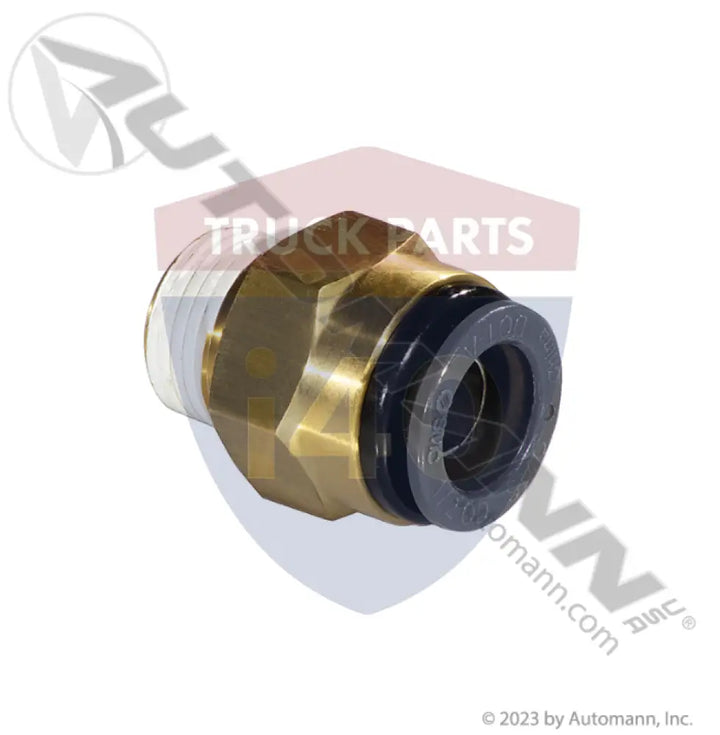 Phillips 1293086 Male Connector PLC QWIK-FIT 1/2 3/8NPT - Male Connectors-Composite