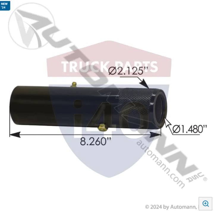 Automann 116.2505T-X1 Cam Tube Steel HD 2.125in INTRAAX - Camshaft Tubes