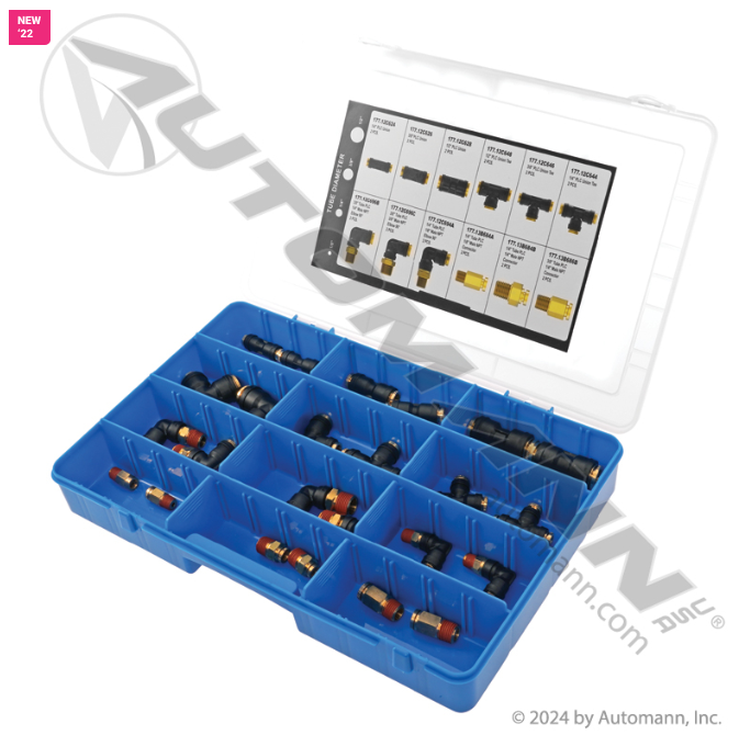 Automann 177.1201KT Composite w/Brass DOT PLC Fitting Kit