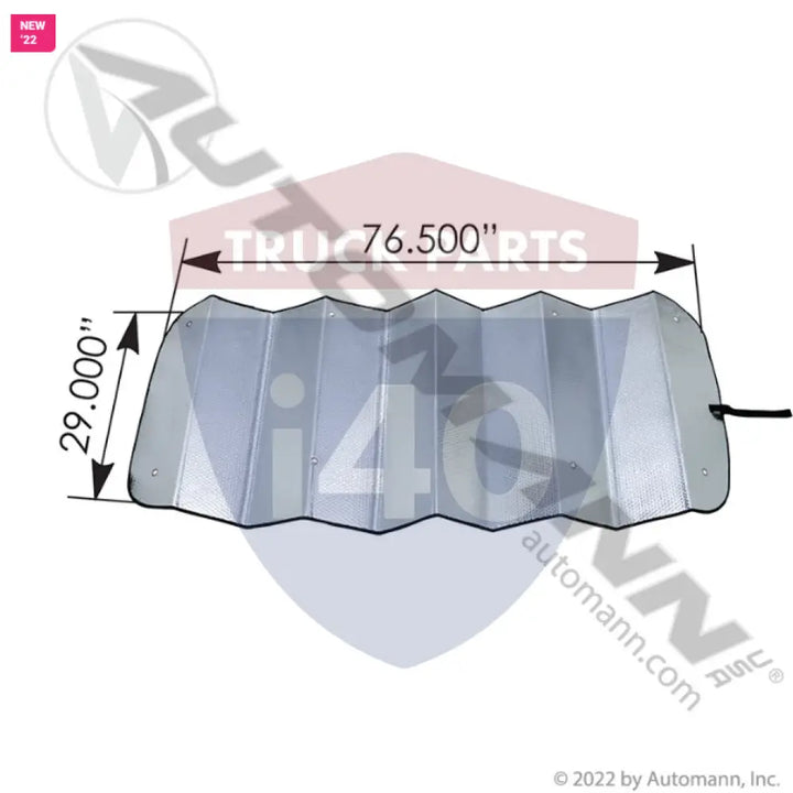 Automann 562.WS46002 Windshield Sunshade Freightliner