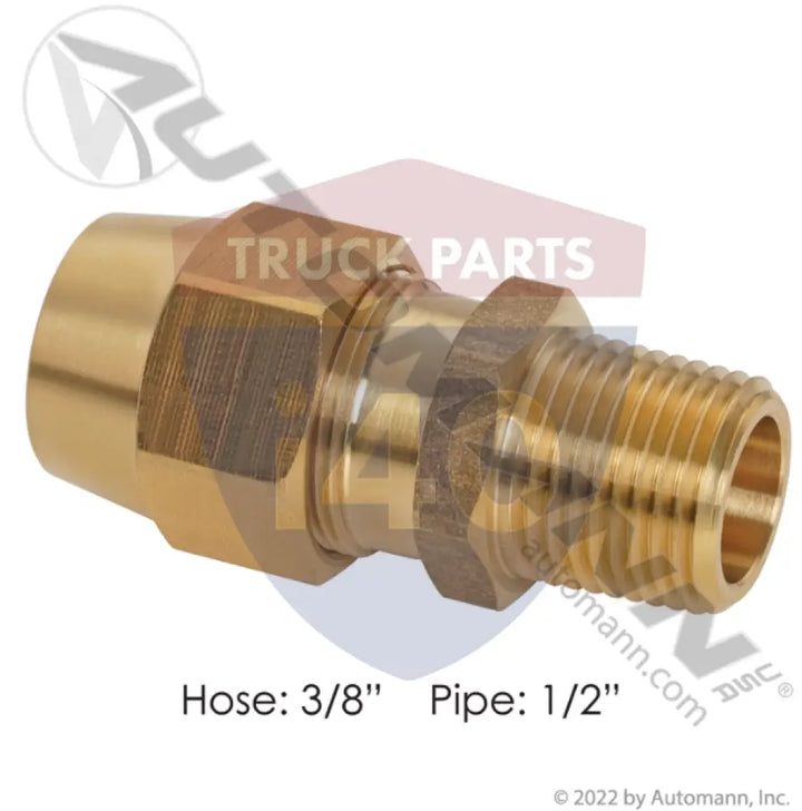 Automann 177.16926D Hose Coupling 3/8IN 1/2NPT - Coupling w/o Springs