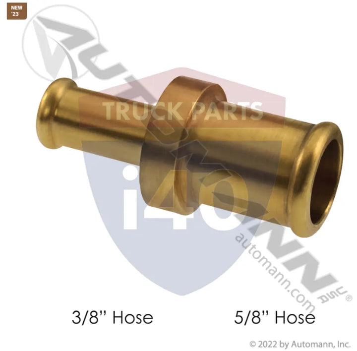 V381114 Bead Fitting 3/8in Hose 5/8in Hose For Paccar - Beaded Union Reducers