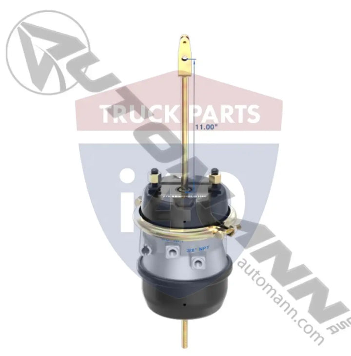 Automann 179.SB3030SLW1100 Spring Brake LS Welded Clevis 11.0in - Welded Clevis