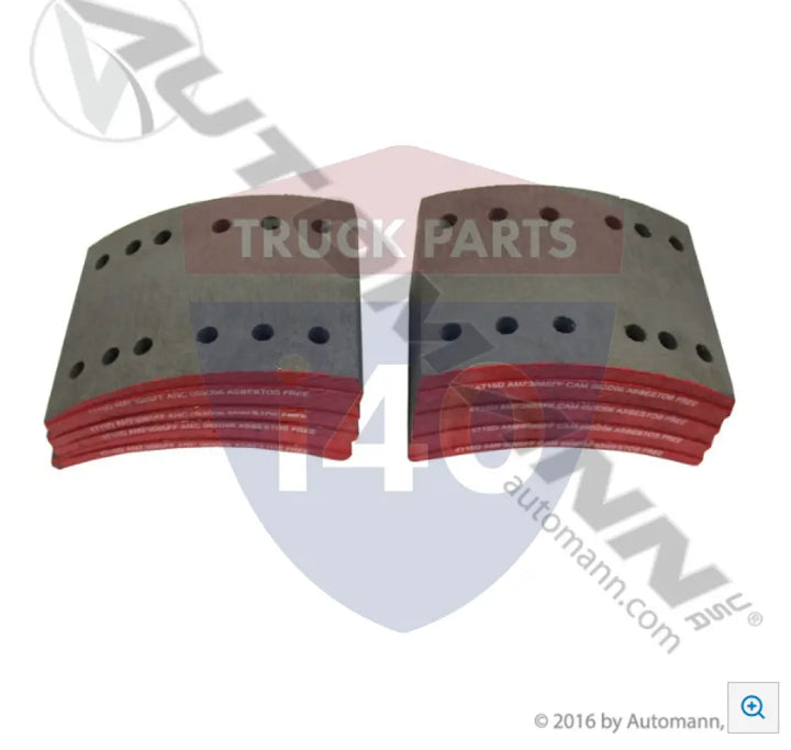 Automann 140.4715.30 Brake Lining - 23K Lb GAWR