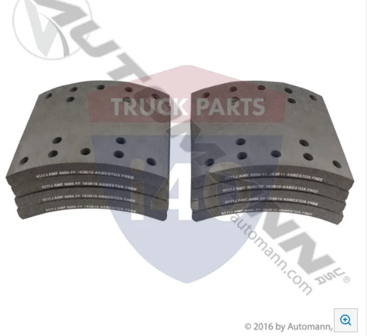 Automann 140.4311J.60 Brake Lining - 20K Lb GAWR