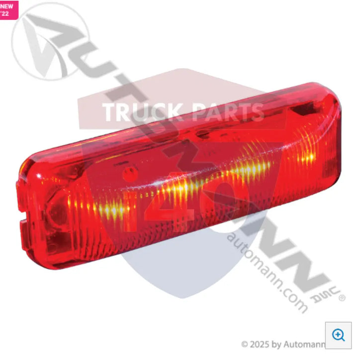 Automann 571.LD19R4 Marker Light LED 1in 4in Red - Marker Light LED 1in X 4in Red