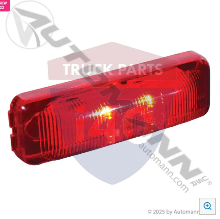 Automann 571.LD191R2-2 Marker Light LED 1in 4in Red 2-Diode - Marker Light LED 1in X 4in Red 2-Diode