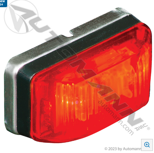 Automann 571.LD15R3-STUD Marker Light LED 1in 2-1/2in Red