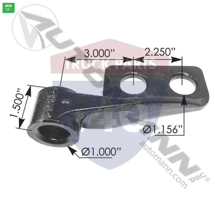 L481007R Hood Hinge RH For Kenworth - Hood Hinge RH Kenworth