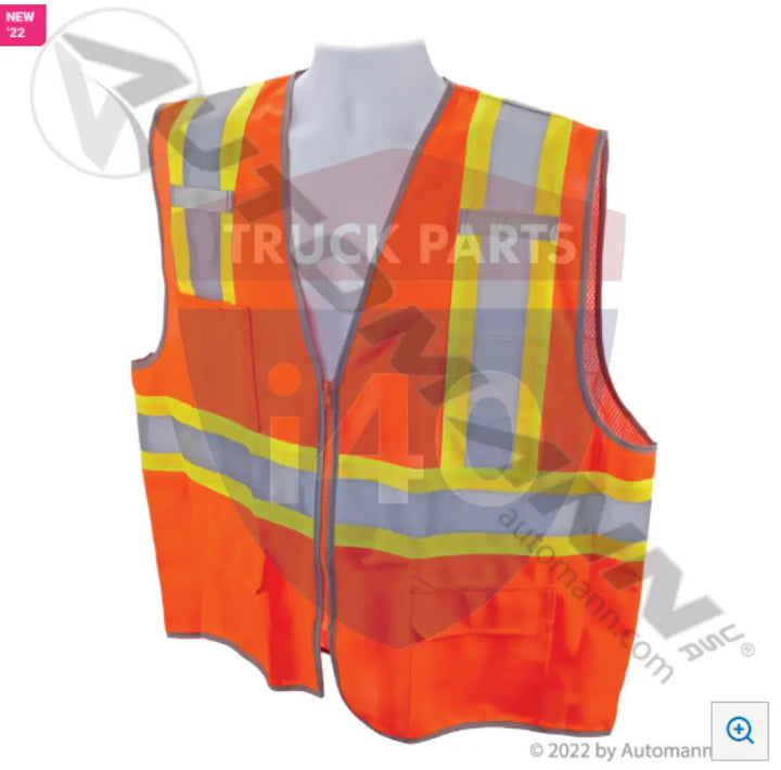 Automann 571.SV105XXL Safety Vest Class 2 Extra Extra Large - Safety