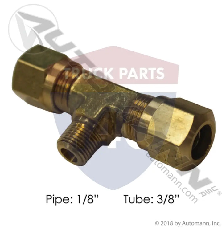1472X6X6X2 Male Branch Tee DOT 3/8IN 1/8NPT For Eaton - Male Branch Tees