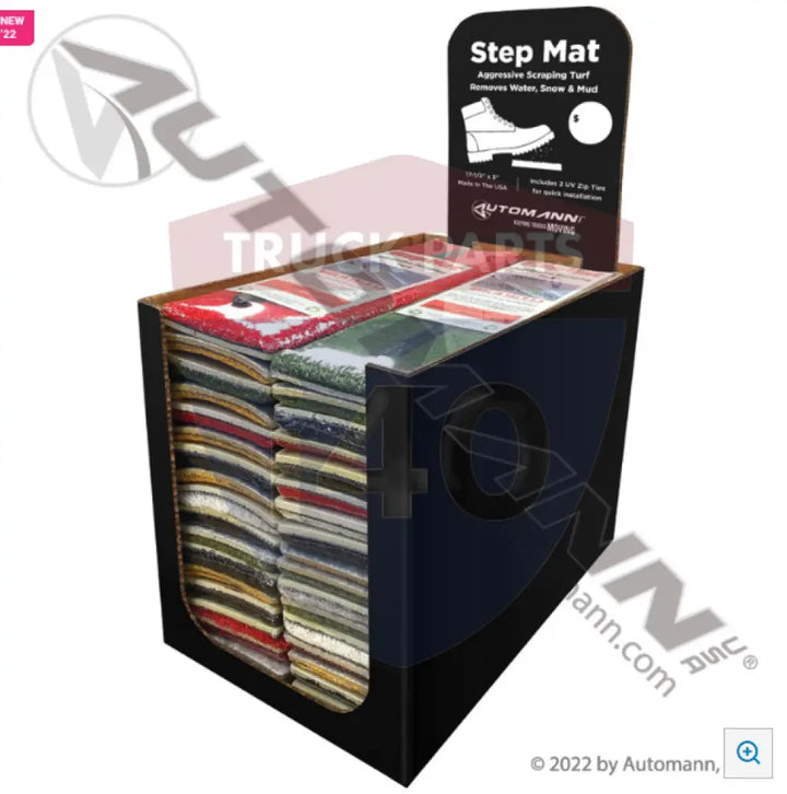 Automann 562.SM175X5-36 Step Mat 17.5in 5in CTN of 36 - Counter Displays