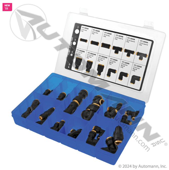 Automann 177.1202KT Composite w/Brass DOT PLC Fitting Kit