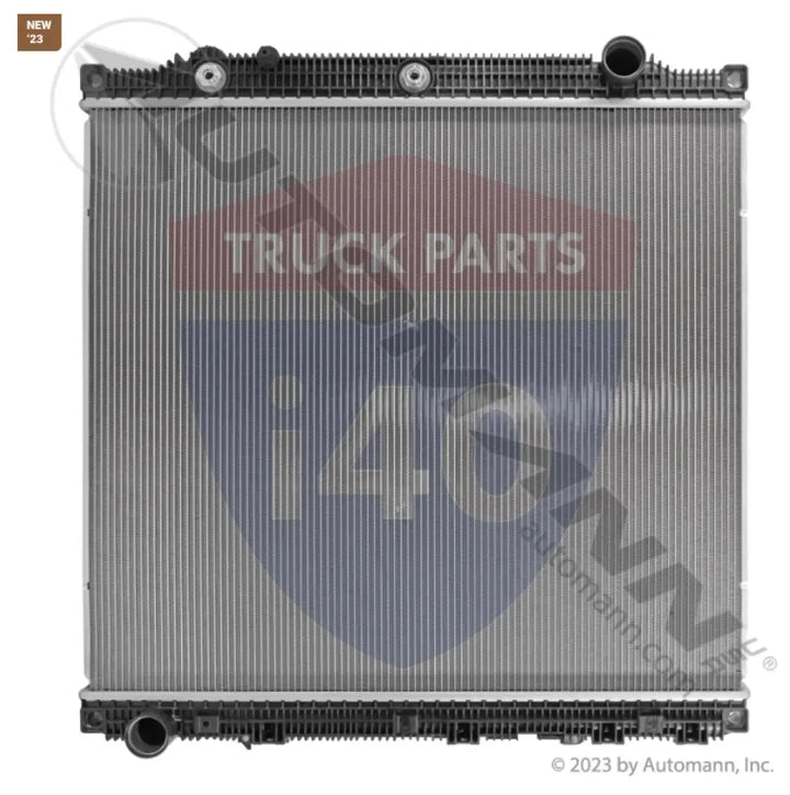 Automann 811.46142NF Radiator No-Frame Freightliner P4 - Freightliner