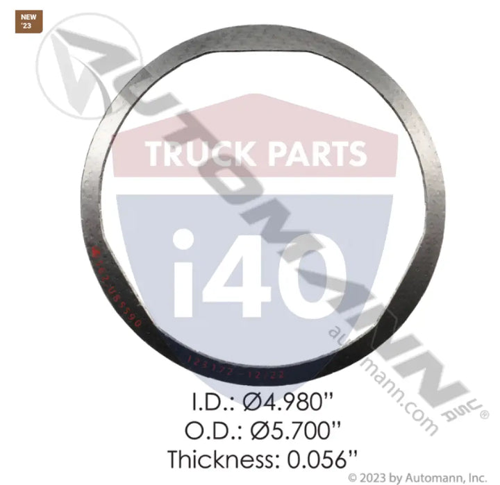 3853371C1 Exhaust Gasket For IHC - Exhaust Gasket