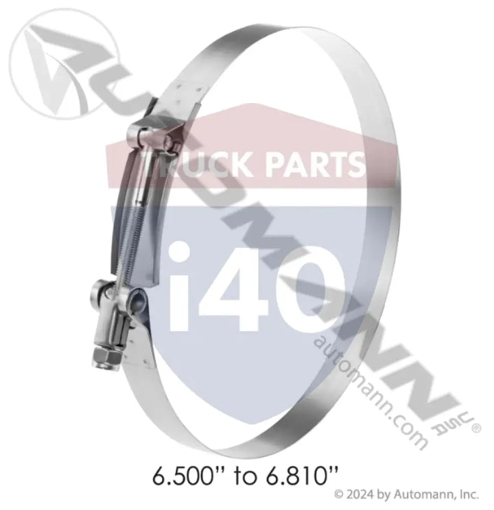 Breeze TB650 T-Bolt Clamp 6.50in to 6.81in - T-Bolt Clamps - Standard