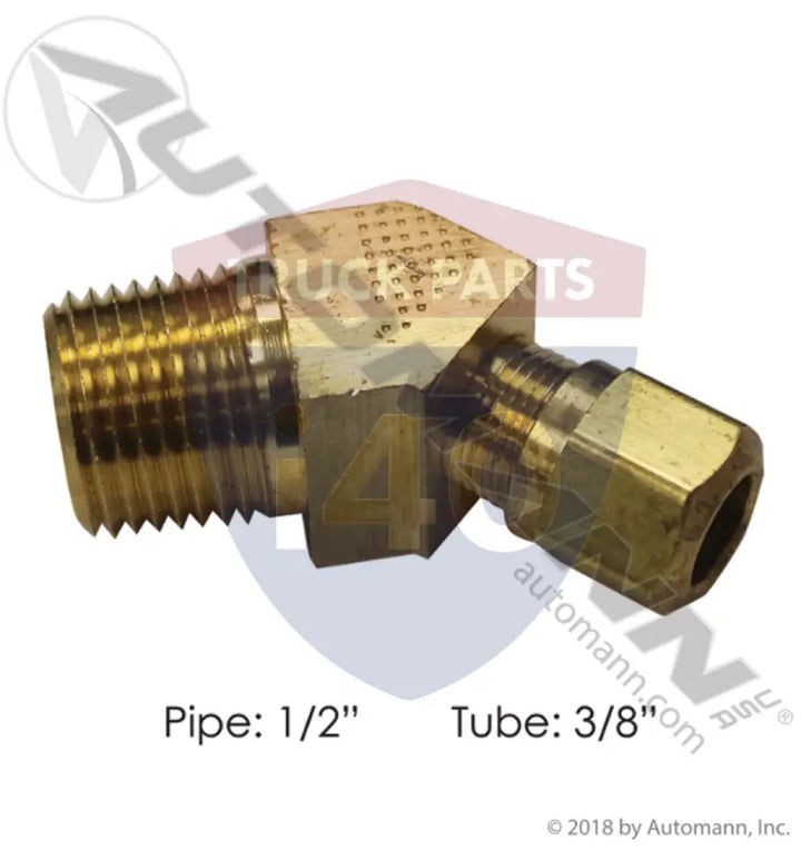VS279NTA68 Male Elbow 3/8IN 1/2NPT 45 DEG For Parker - Male 45° Elbows