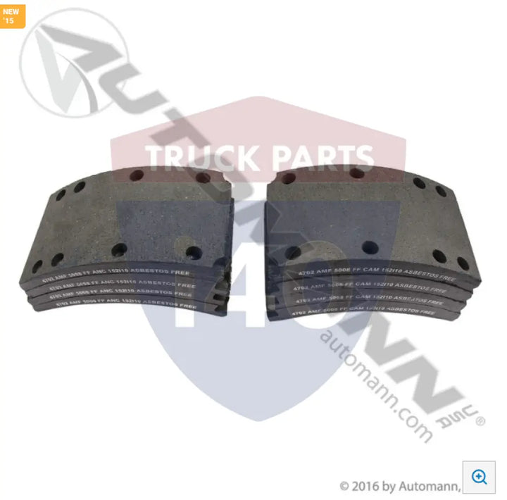 Automann 140.4702.60 Brake Lining - 20K Lb GAWR
