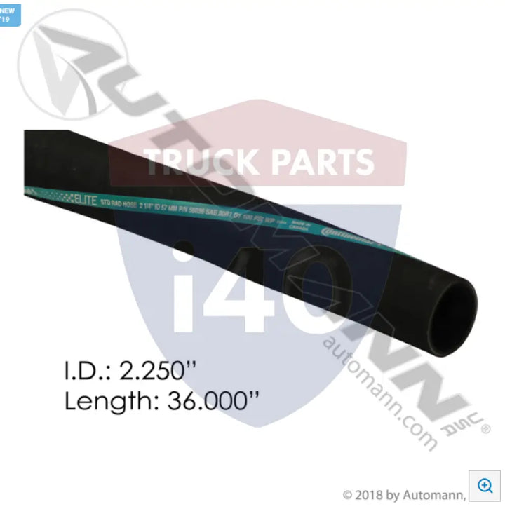24236 Conti Coolant Stick Hose 2.25in 36in For Gates - 2 Ply