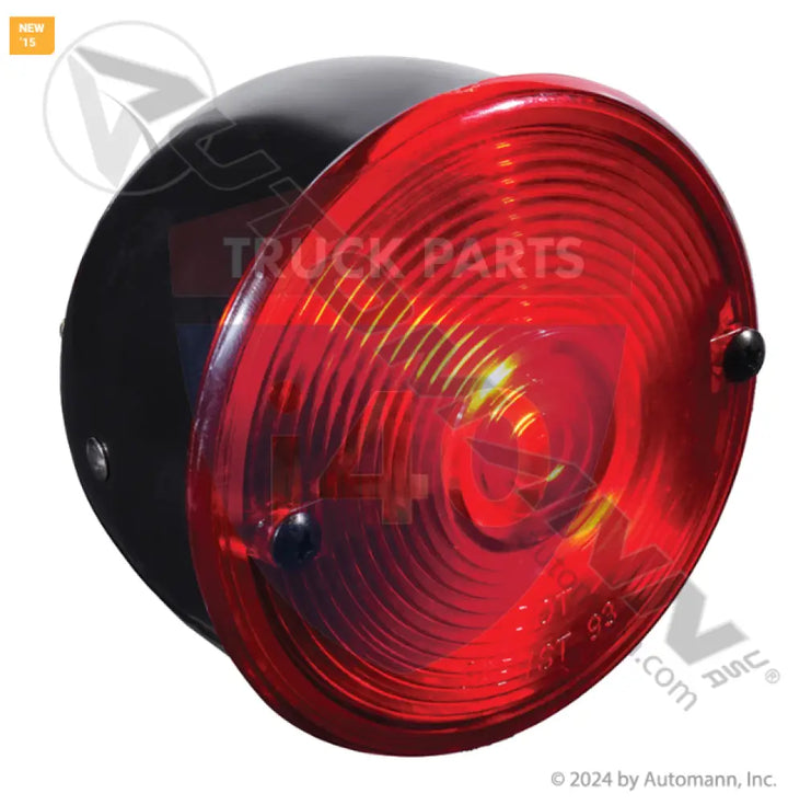 Automann 571.LG80R S/T/T Light 3-3/4in Surface Mount Red - S/T/T Light 3-3/4in Surface Mount Red