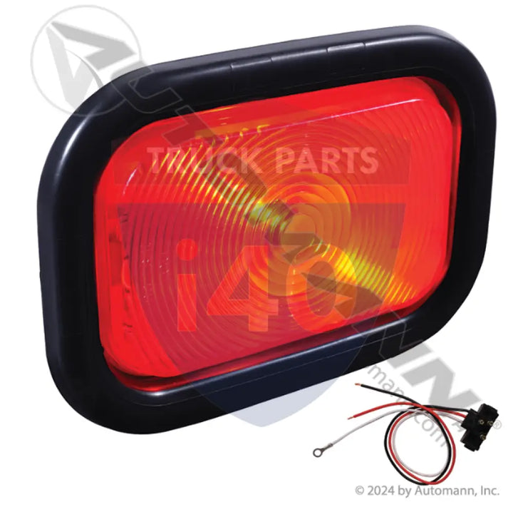 Automann 571.LG45R-K S/T/T Light Kit 3-1/2in 5-1/4in Red - S/T/T Light Kit 3-1/2in X 5-1/4in Red