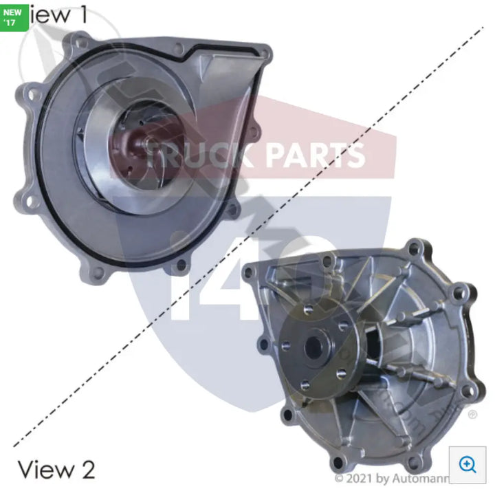 Automann 800.47220401 Water Pump Detroit Diesel DD13 DD15 DD16 - Detroit Diesel