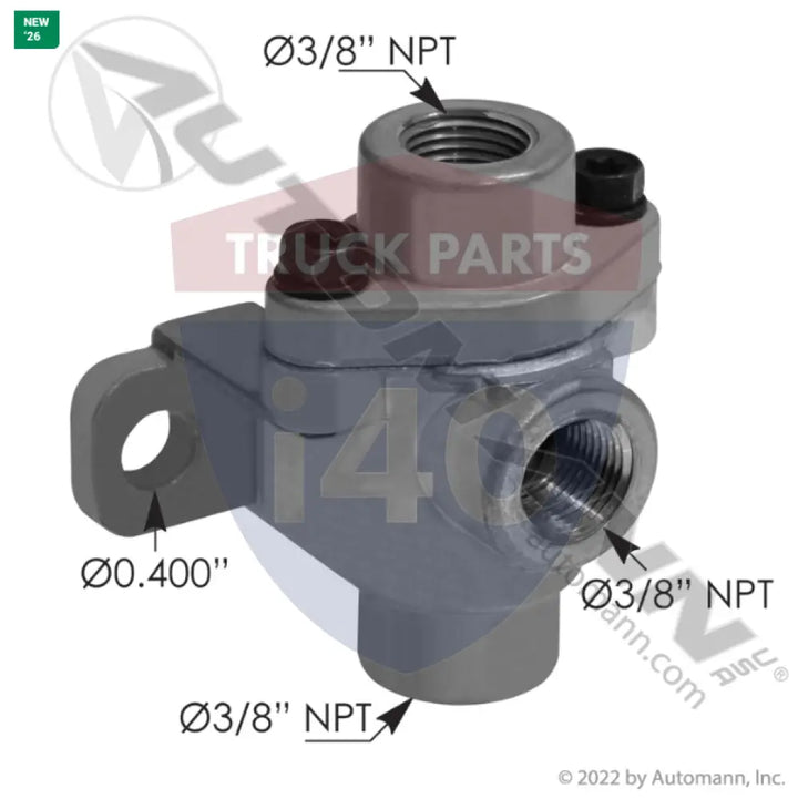 Automann 170.283321 Double Check Valve DC4 Type - Check Valves