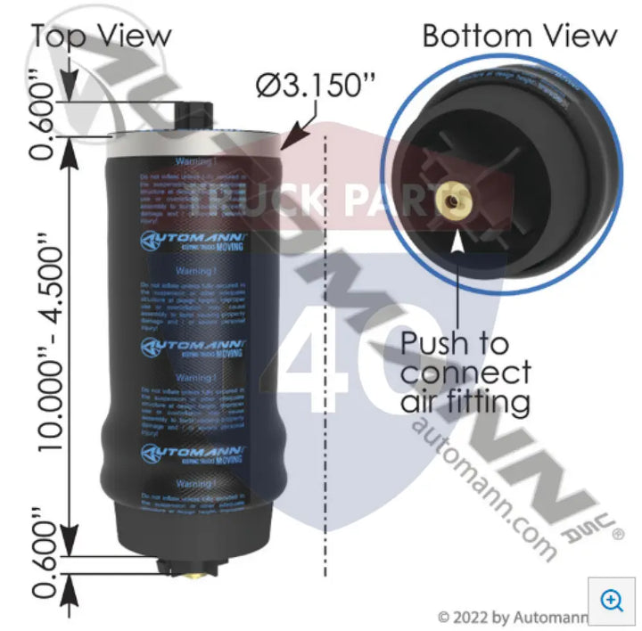 7215 Air Spring Cabin For Firestone - Air Spring Cabin