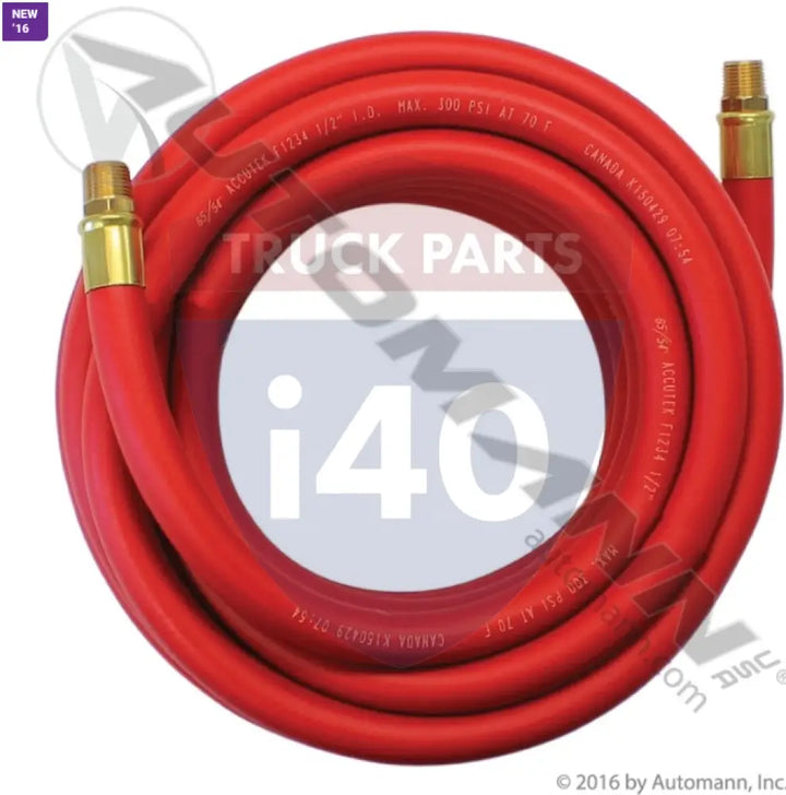 Automann 177.SH258C Air Hose Assembly 1/2in 25ft - Accessories