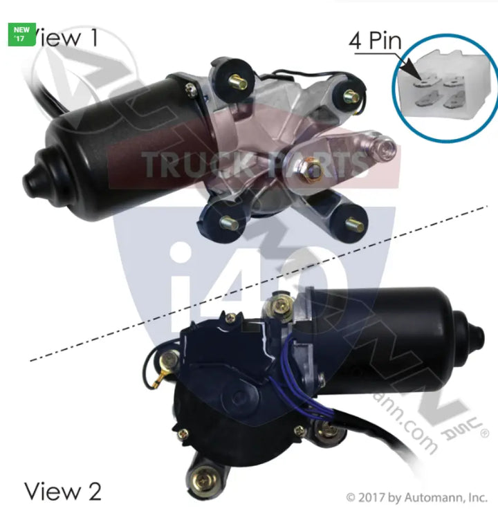 6E70O-17508-AA Wiper Motor For International - Wiper Motor International