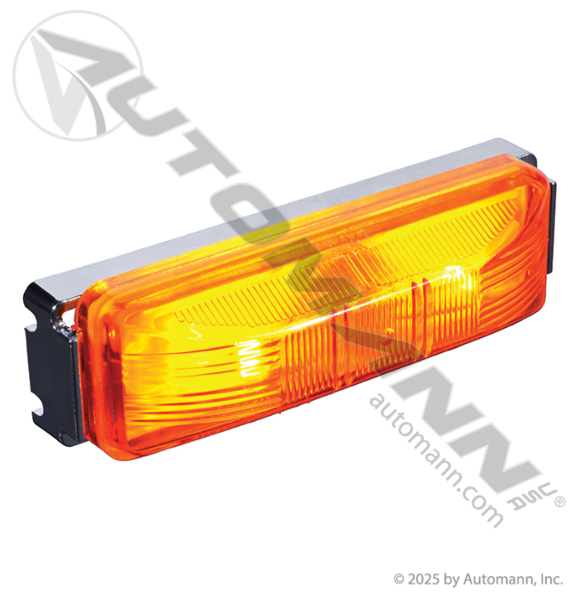 19009Y Marker Light Kit 1-1/4in 4in Amber For Trucklite