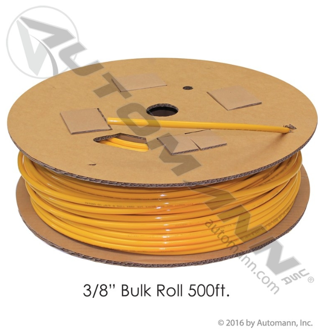 Automann 177.5007Y Nylon Tubing 3/8in OD 500FT Yellow