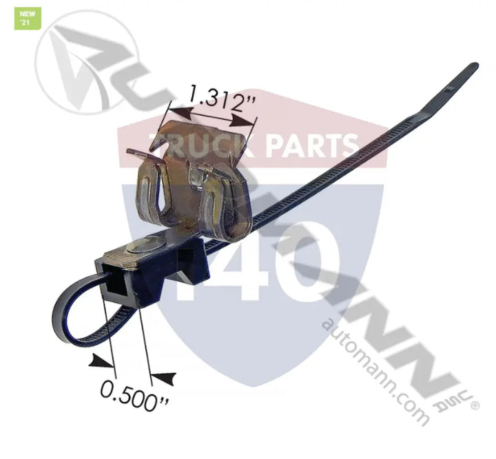 Automann 573.1703 Beam Clip 1/8in-1/4in w/Tie Outside - Frame Clips