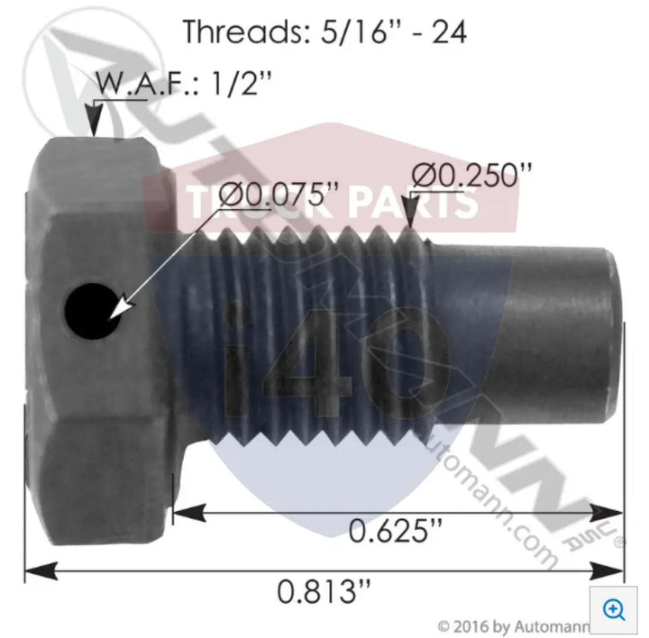 C63091 Lock Screw For Haldex - Brake Hardware